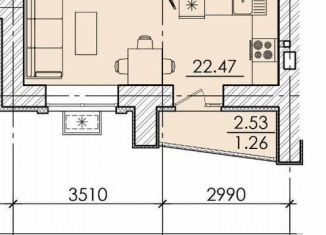 Продается 1-ком. квартира, 35.2 м2, Пенза, улица Герцена, с106