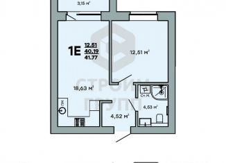 Продажа однокомнатной квартиры, 41.8 м2, Ковров, улица Строителей, 43/1