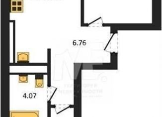 2-ком. квартира на продажу, 55.8 м2, Калининград