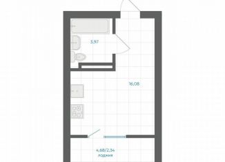 Продается квартира студия, 22.4 м2, Челябинская область