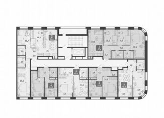 Продам 3-ком. квартиру, 75 м2, Москва, улица Петра Кончаловского, 5, станция ЗИЛ