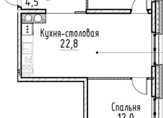 Продам 2-ком. квартиру, 56.7 м2, Санкт-Петербург, улица Моисеенко, 10, Центральный район