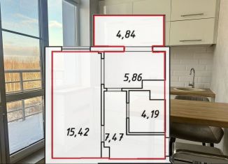 Продам 1-ком. квартиру, 34.4 м2, Санкт-Петербург, Новая улица, 51к7, муниципальный округ Лахта-Ольгино