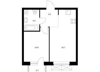 Продаю 1-ком. квартиру, 36.9 м2, Екатеринбург, метро Геологическая, жилой комплекс Исеть Парк, 6