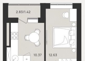 Продаю 1-ком. квартиру, 35 м2, Калининград, Московский район