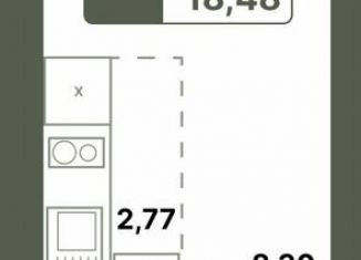 Продаю однокомнатную квартиру, 18.5 м2, село Миловка