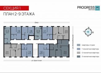 Продам однокомнатную квартиру, 32.7 м2, Астрахань