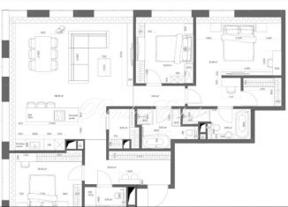 Продаю 4-ком. квартиру, 140 м2, Москва, станция Минская, проспект Генерала Дорохова, 39к2В