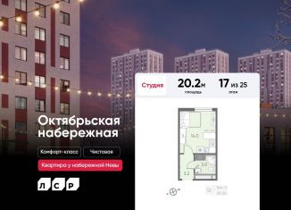 Продам квартиру студию, 20.2 м2, Санкт-Петербург, муниципальный округ Народный