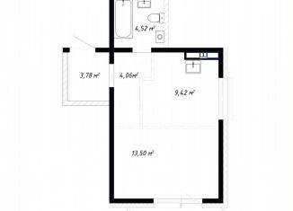 Продаю 2-комнатную квартиру, 39.4 м2, Иркутск