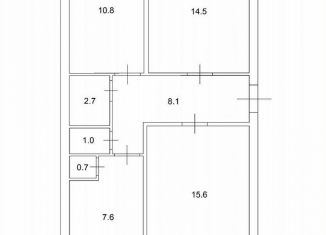 Продажа 3-комнатной квартиры, 61 м2, Вологда, Фрязиновская улица, 36А