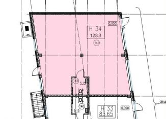 Продам помещение свободного назначения, 128.3 м2, Мурино, улица Шувалова, 33/35