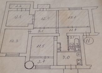 Комната на продажу, 50 м2, Севастополь, улица Адмирала Макарова, 29