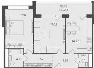 Продается двухкомнатная квартира, 70.8 м2, Москва, улица Виктора Маслова, 2, метро Автозаводская