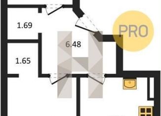 Продаю однокомнатную квартиру, 39.5 м2, Новосибирск