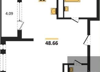 Продаю однокомнатную квартиру, 48.7 м2, Воронеж, улица Фридриха Энгельса, 88, Ленинский район