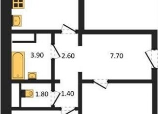 Продается 2-комнатная квартира, 65.6 м2, Воронеж, улица Пескова, 6, Центральный район