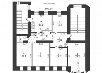 Сдам 5-ком. квартиру, 145 м2, Санкт-Петербург, 6-я Красноармейская улица, метро Технологический институт-1