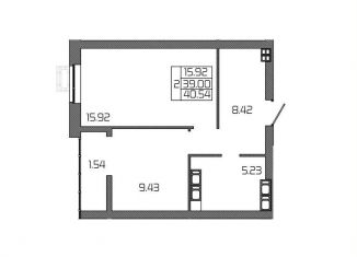 Продажа 1-ком. квартиры, 40.5 м2, Волгоград