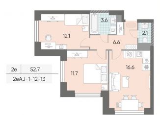 Продам 2-ком. квартиру, 52.7 м2, Москва, метро Нагатинская