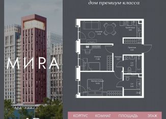 Продаю 2-комнатную квартиру, 62.3 м2, Москва, Алексеевский район