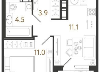 1-ком. квартира на продажу, 30.5 м2, Санкт-Петербург, Фрунзенский район, Лиговский проспект, 240