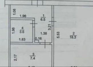 Продам однокомнатную квартиру, 35.8 м2, Республика Башкортостан, улица Чекмарёва, 4