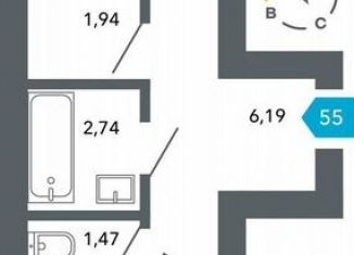 Продажа 1-комнатной квартиры, 40.7 м2, Москва, район Западное Дегунино, Ангарская улица, 4