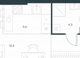 Продажа квартиры студии, 27 м2, Москва, ЗАО