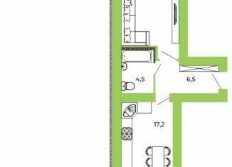Продажа 1-комнатной квартиры, 47.5 м2, Пензенская область, жилой комплекс Арбеково Парк, с6
