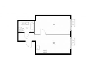 Продаю однокомнатную квартиру, 39.2 м2, Котельники, ЖК Кузьминский Лес