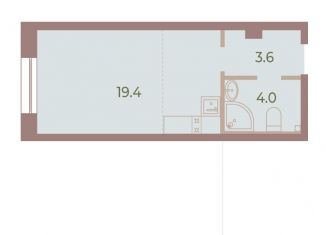 Продается квартира студия, 27 м2, Санкт-Петербург, Петроградский район