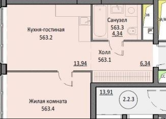 Продается 1-ком. квартира, 38.2 м2, Москва, Автозаводская улица, 24к1, метро Тульская