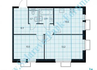 Сдам в аренду двухкомнатную квартиру, 51 м2, Люберцы, улица 8 Марта, 14к1, ЖК Люберцы Парк