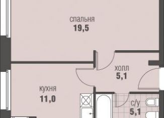 Продажа 1-комнатной квартиры, 40.7 м2, деревня Румянцево, Киевское шоссе, 22-й километр, 6Вк3