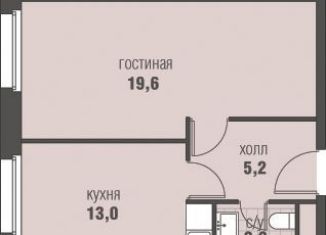 Продаю 1-ком. квартиру, 41 м2, деревня Румянцево, Киевское шоссе, 22-й километр, 6Вк3, ЖК Хоумсити