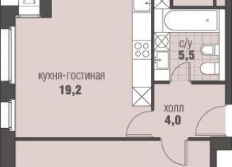 Продается 2-ком. квартира, 49.1 м2, деревня Румянцево, Киевское шоссе, 22-й километр, 6Вк4