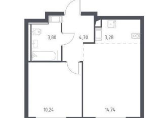 Продажа 2-комнатной квартиры, 36.4 м2, посёлок Мирный, ЖК Томилино Парк, жилой комплекс Томилино Парк, к4.2