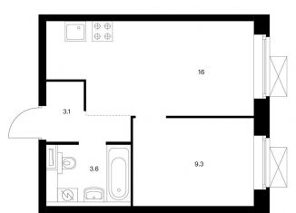 Продажа 1-ком. квартиры, 32 м2, Екатеринбург, жилой комплекс Космонавтов 11, 4.2, ЖК Космонавтов 11