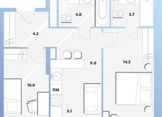 Продажа 2-комнатной квартиры, 49.9 м2, Москва, Окская улица, 7А, метро Окская