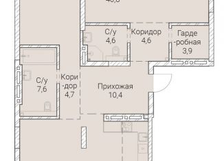 Продажа однокомнатной квартиры, 128.8 м2, Новосибирск, Овражная улица, 2А, метро Заельцовская
