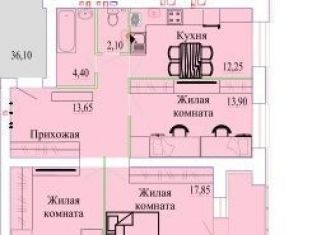 3-ком. квартира на продажу, 85.6 м2, Иваново, Бакинский проезд, Фрунзенский район