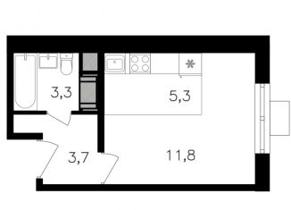 Продается квартира студия, 24.1 м2, Москва, район Щукино