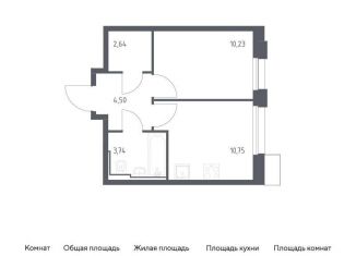 Продается 1-ком. квартира, 37.1 м2, Москва