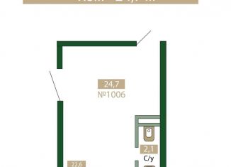Продаю помещение свободного назначения, 30 м2, посёлок городского типа Молодёжное, Парковая улица, 3