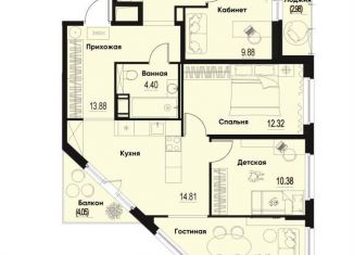 Продается 4-комнатная квартира, 102.2 м2, Ленинградская область