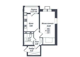 Продам 1-комнатную квартиру, 41.7 м2, Ессентуки