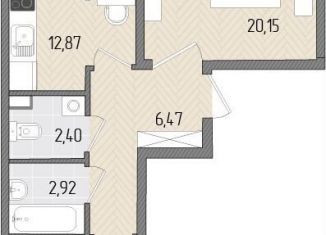 Продажа 2-ком. квартиры, 62.4 м2, Темрюк, Дальняя улица, 30