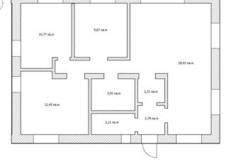Продаю дом, 80 м2, деревня Крестовоздвиженское, Родниковая улица, 13