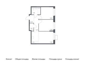 Продаю 2-комнатную квартиру, 52.4 м2, Московская область